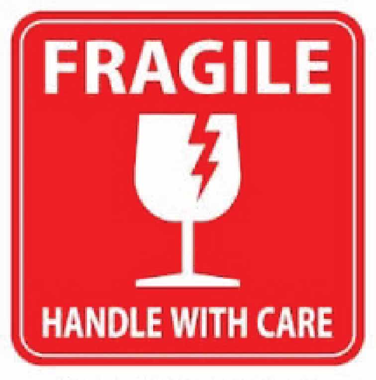 SPECIAL <br>Fragile sticker 1